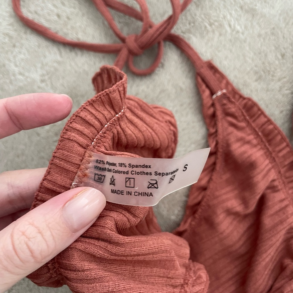 Zaful Rust Bikini Set - Picture 3 of 3